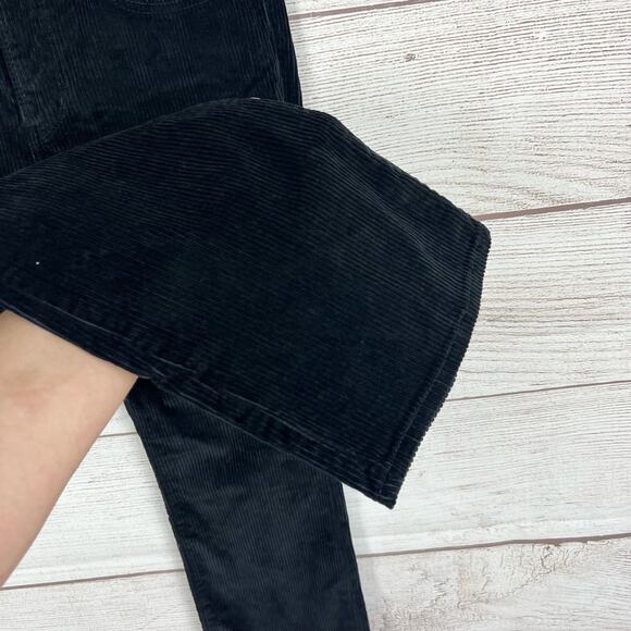 Levi's Women's Black 315 Shaping Corduroy Bootcut Pants Size 30 - Picture 3 of 9